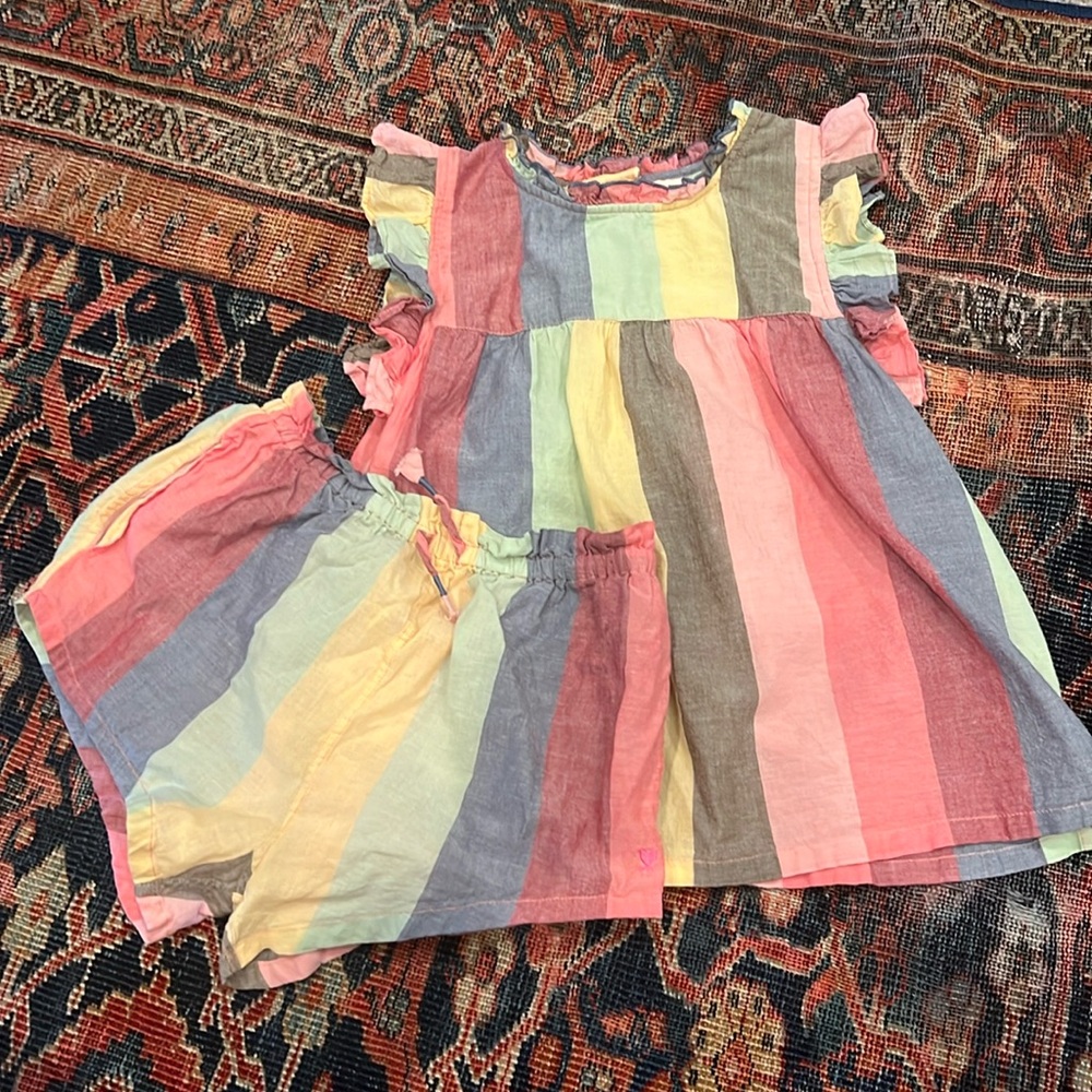 Pink Chicken tween size 12 matching set